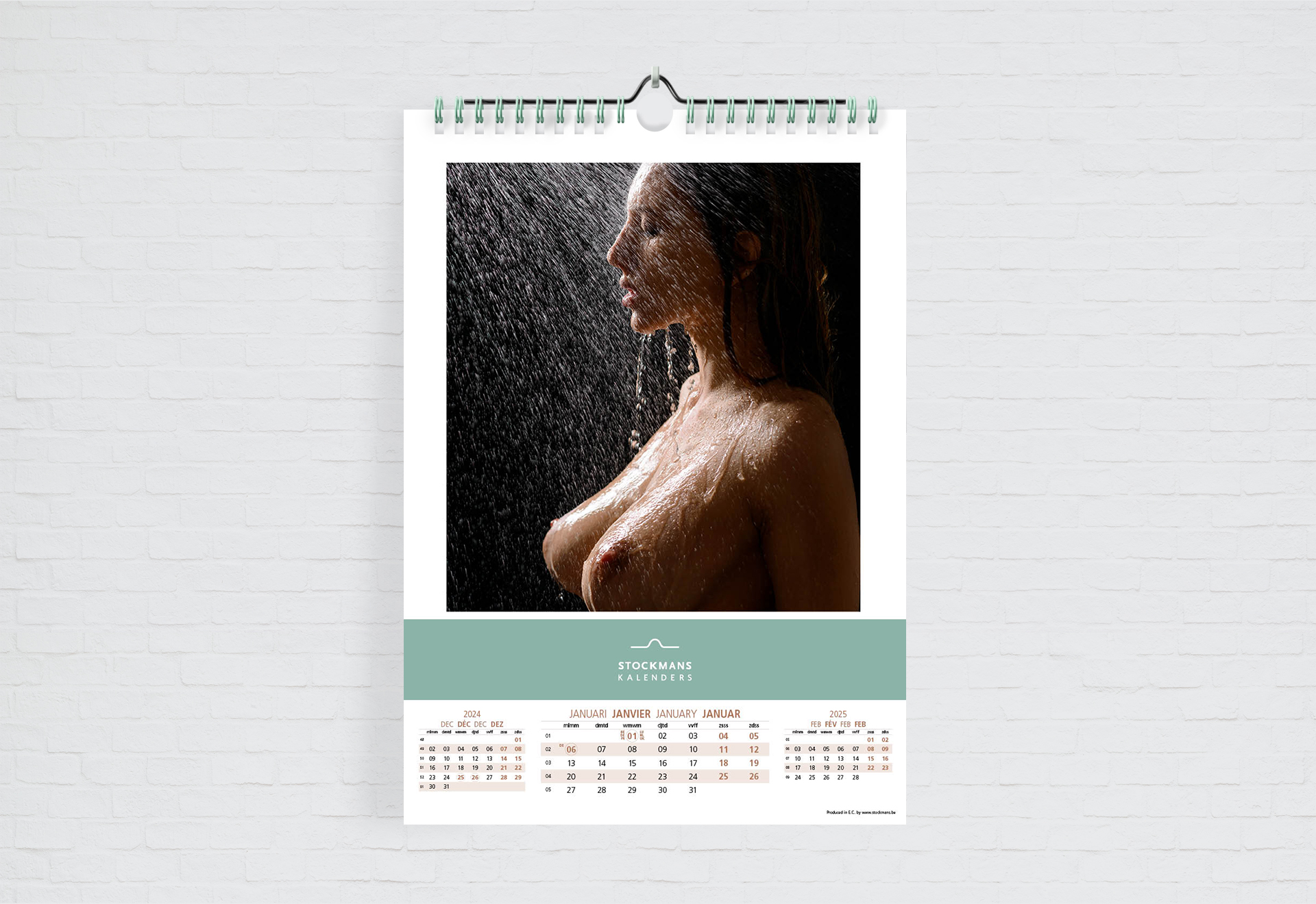 Stockmans Hangkalenders Naaktkalender xSensual 12